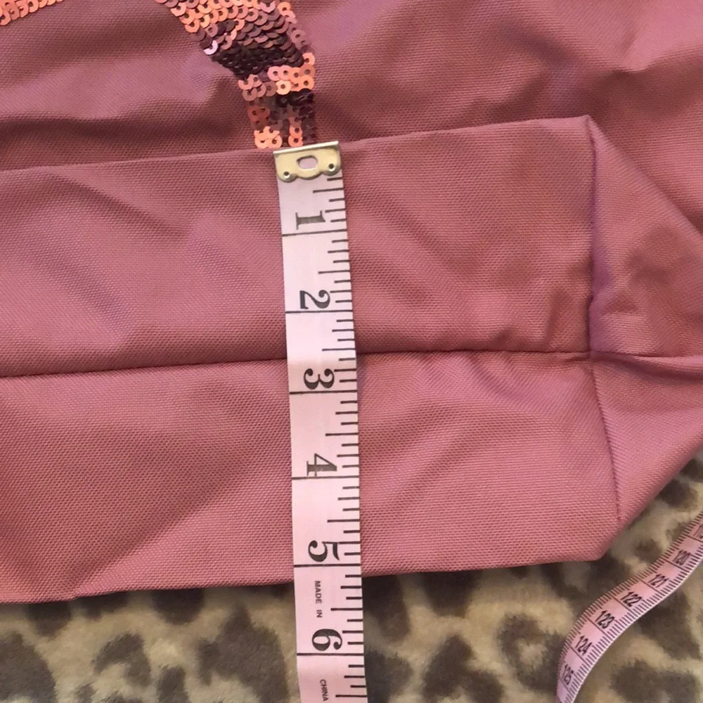 2016 PINK Victoria’s Secret Sequin Dog Tote Bag in Pink
